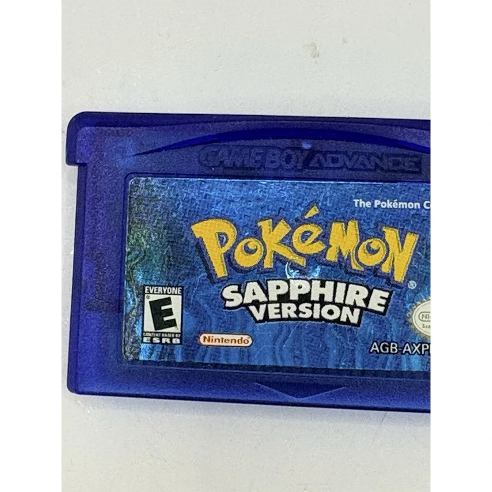 Pokémon Sapphire Version Nintendo Game Boy Advance GBA 2003